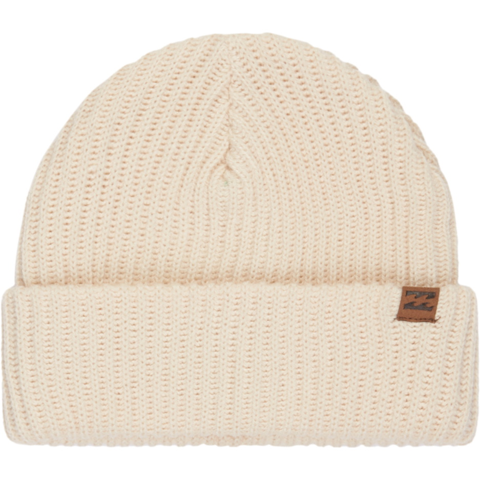 2025 Billabong Womens Alta Rib Beanie EBJHA00121 - White Cap